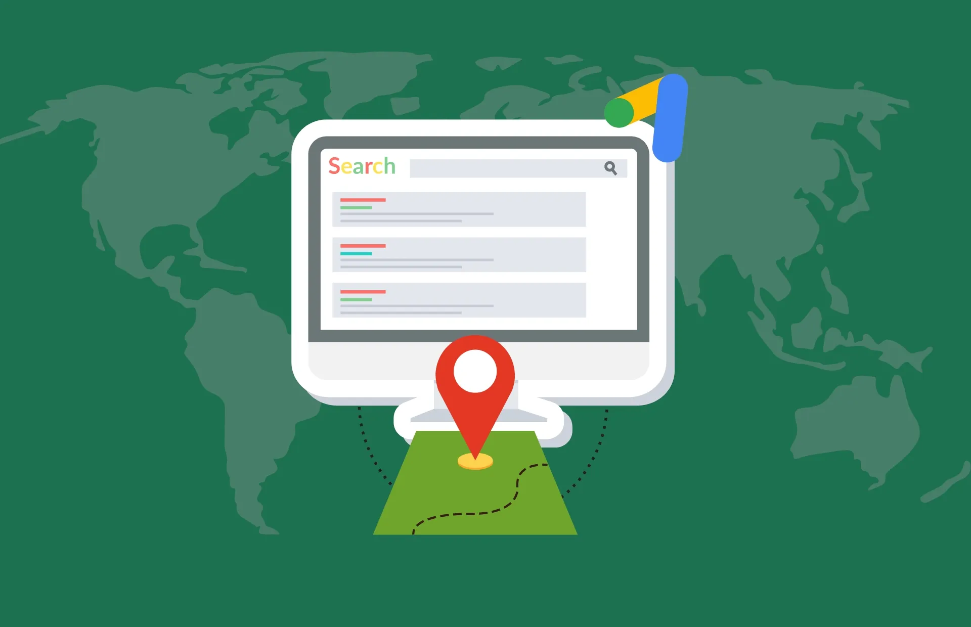 Google ads location extensions