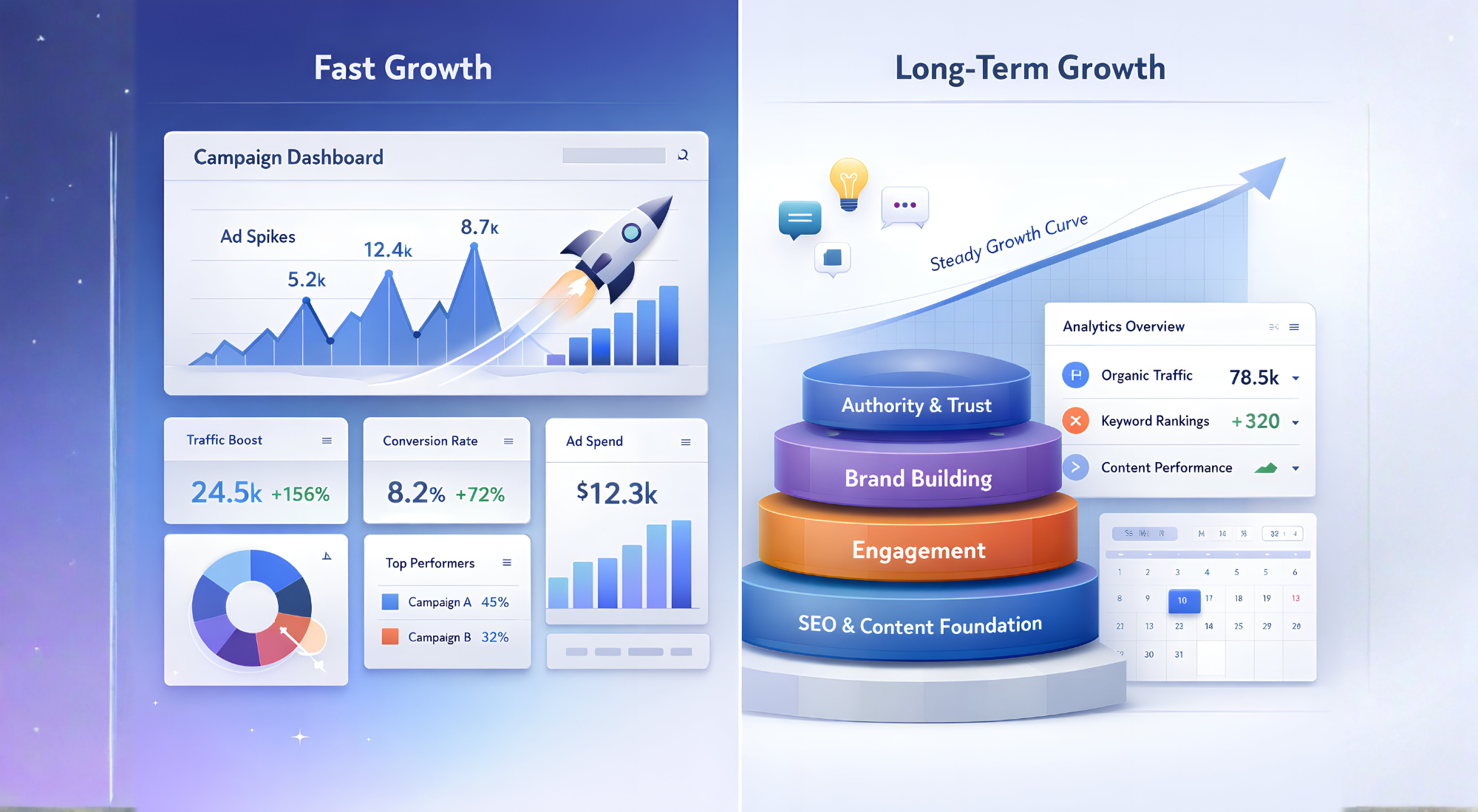 Short-Term vs Long-Term Digital Strategy: What Works Better?